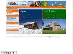 Sites similar to frosch-ferienhaus.de