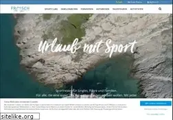 Sites similar to froschreisen.de