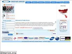 Sites similar to frosteraircon.com