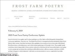 Sites similar to frostfarmpoetry.org