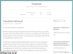 Sites similar to frostfire10.wordpress.com