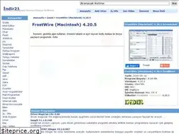 Sites similar to frostwire-macintosh-4-20-5-indir.indir21.com