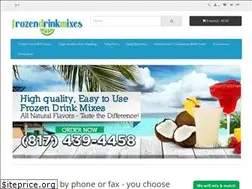 Sites similar to frozendrinkmixes.com