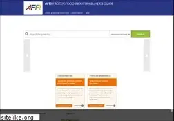 Sites similar to frozenfoodindustrybuyersguide.com