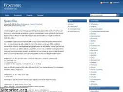 Sites similar to frozentux.net