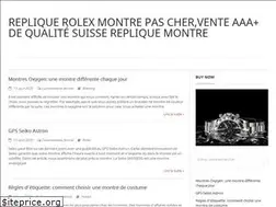 Sites similar to frrepliquemontre.com
