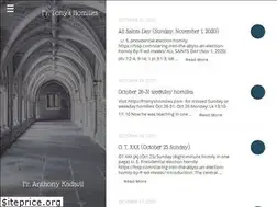 Sites similar to frtonyshomilies.com