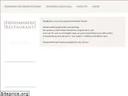 Sites similar to fruehsammers.de