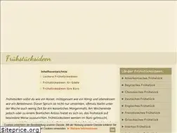 Sites similar to fruehstuecksideen.net