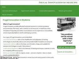 Sites similar to frugal-innovation-medicine.com