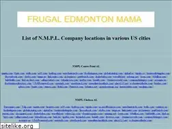 Sites similar to frugaledmontonmama.com