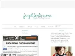 Sites similar to frugalfoodiemoms.com