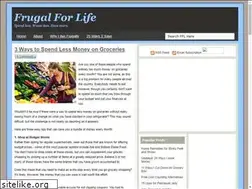 Sites similar to frugalforlife.blogspot.com