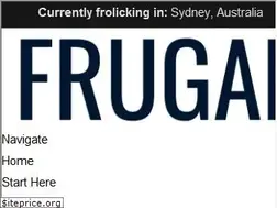 Sites similar to frugalfrolicker.com