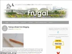 Sites similar to frugalinsingapore.com
