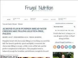 Sites similar to frugalnutrition.com