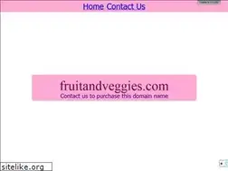 Sites similar to fruitandveggies.com