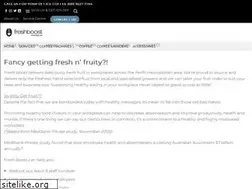 Sites similar to fruitboost.com.au