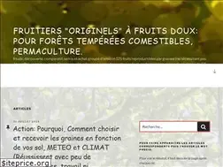 Sites similar to fruitforestier.info