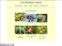Sites similar to fruitiers-rares.info