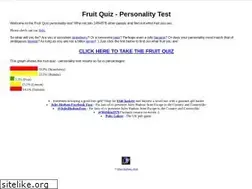Sites similar to fruitquiz.co.uk