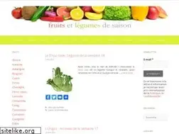Sites similar to fruits-et-legumes-de-saison.net