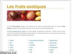 Sites similar to fruits-exotiques.fr
