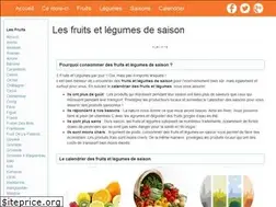 Sites similar to fruits-legumes-saison.com