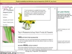 Sites similar to fruitsandflowers.net