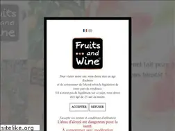 Sites similar to fruitsandwine.com