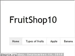 Sites similar to fruitshop10.blogspot.com