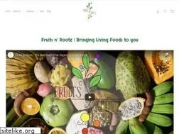 Sites similar to fruitsnrootz.com