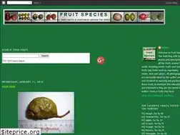 Sites similar to fruitspecies.blogspot.com