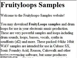 Sites similar to fruityloops-samples.com