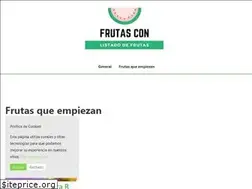 Sites similar to frutas-con.com