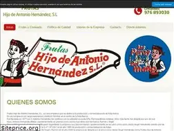 Sites similar to frutashernandez.es