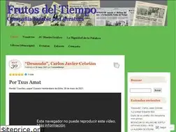 Sites similar to frutosdeltiempo.wordpress.com