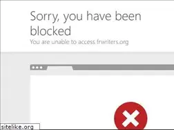 Sites similar to frwriters.org