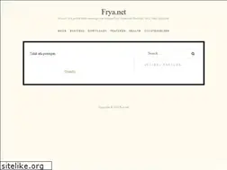 Sites similar to frya.net