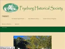 Sites similar to fryeburghistorical.org