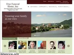 Sites similar to fryefuneralhome.com