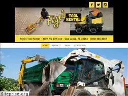 Sites similar to fryestoolrental.com