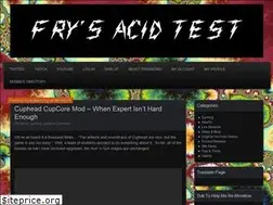 Sites similar to frysacidtest.com