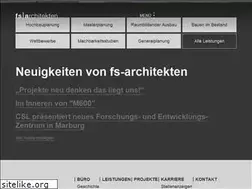Sites similar to fs-architekten.de