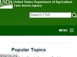 Sites similar to fsa.usda.gov