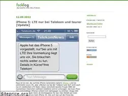 Sites similar to fscklog.de