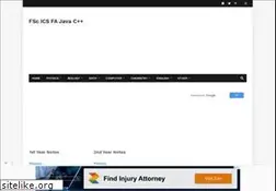 Sites similar to fscnotes0.blogspot.com