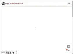 Sites similar to fscottfitzgeraldsociety.org