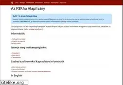 Sites similar to fsf.hu