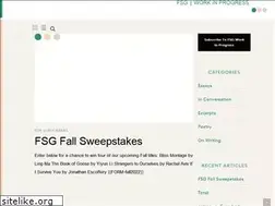 Sites similar to fsgworkinprogress.com